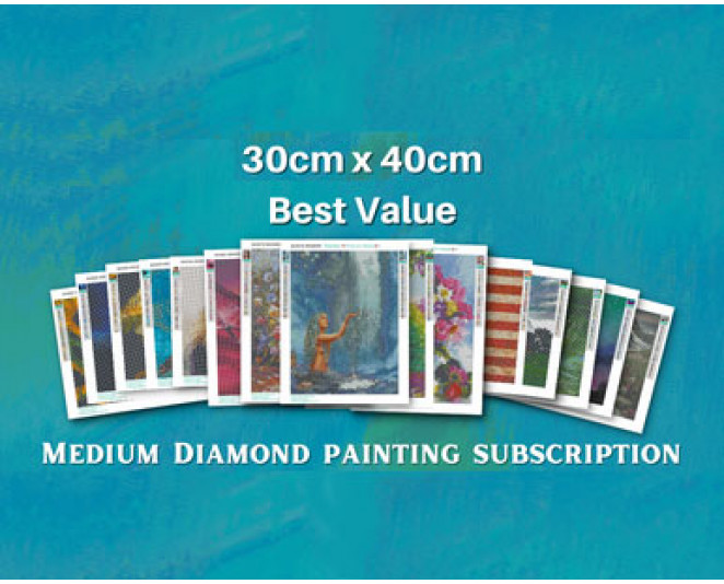 Medium DP Subscription 30cm x 40cm Random and Unique Designs