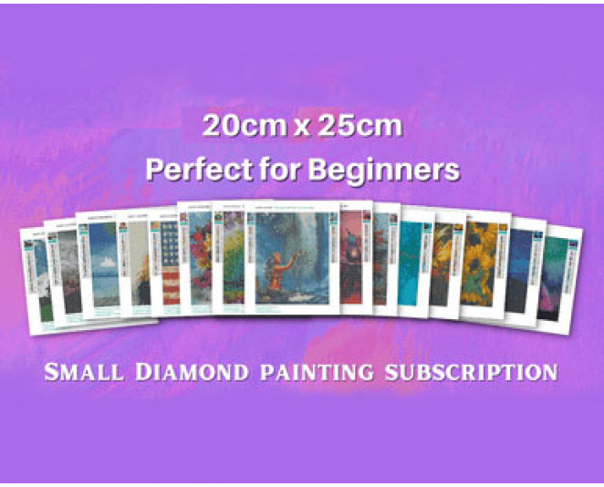 Small DP Subscription 20cm x 25cm Random and Unique Designs