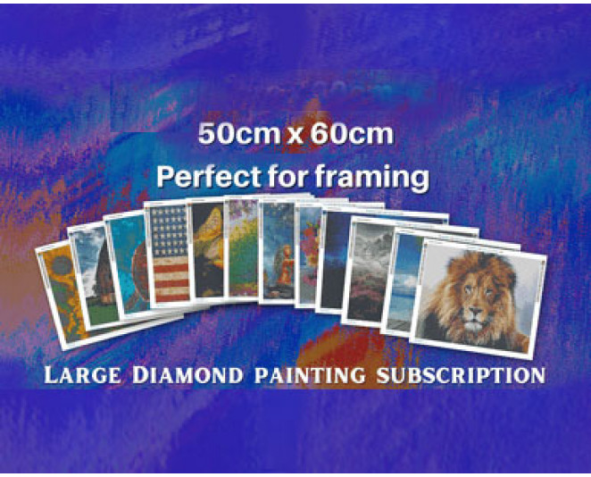 Large DP Subscription 50cm x 60cm Random and Unique Designs