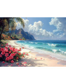 Wild Beach Diamond Painting